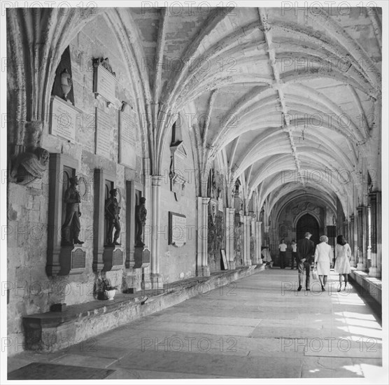 Westminster Abbey, Cloisters, Westminster, City of Westminster, Greater London Authority, 1960-1985. Creator: Leonard Robin Mattock.