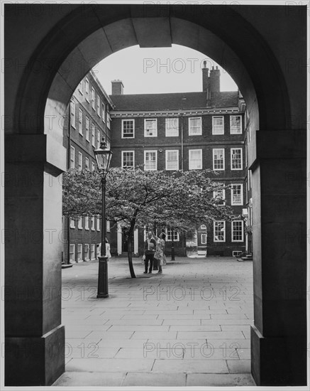 Pump Court, Temple, City of London, Greater London Authority, 1960-1985. Creator: Leonard Robin Mattock.