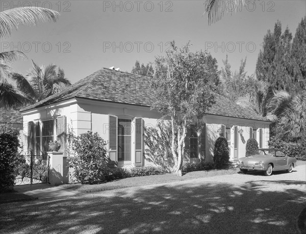 Dimitri Yassakovitch, residence in Hobe Sound, Florida, 1958. Creator: Gottscho-Schleisner, Inc.