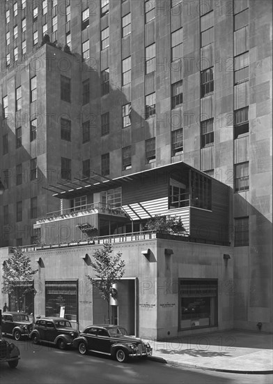 Collier's House at PEDAC, New York City, 1940. Creators: Gottscho-Schleisner, Inc, Edward Durell Stone, Dan Cooper.