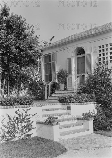 James H. McGraw, Jr., residence in Hobe Sound, Florida, 1941. Creator: Gottscho-Schleisner, Inc.