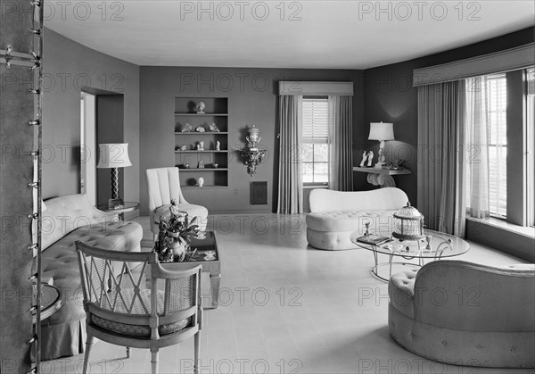 Stephen A. Lynch, Jr., residence at Sunset Island, no. 3, Miami Beach, Florida, 1940. Creator: Gottscho-Schleisner, Inc.