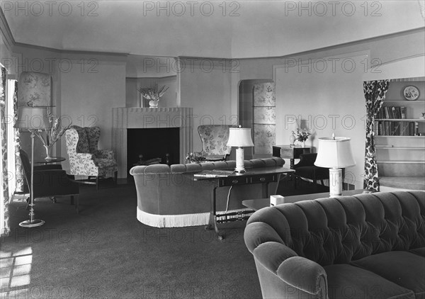 Ralph J. Cordiner, residence on White Oak Rd., Fairfield, Connecticut, 1939. Creator: Gottscho-Schleisner, Inc.