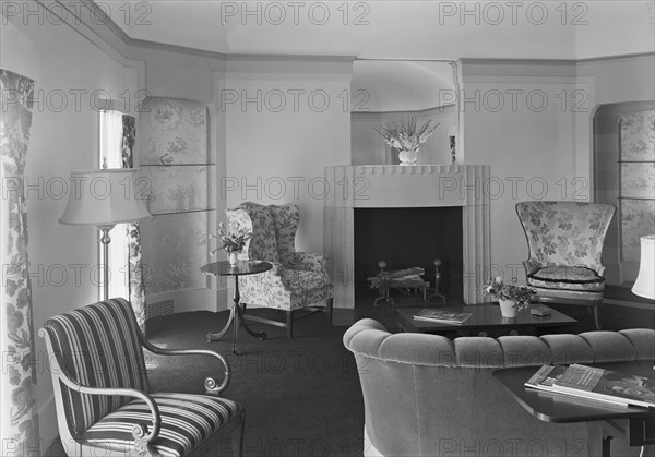 Ralph J. Cordiner, residence on White Oak Rd., Fairfield, Connecticut, 1939. Creator: Gottscho-Schleisner, Inc.