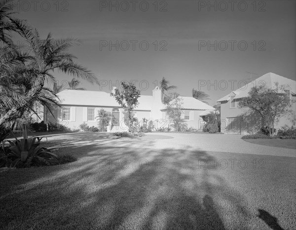 Albert D. Williams, residence in Naples, Florida, 1959. Creator: Gottscho-Schleisner, Inc.