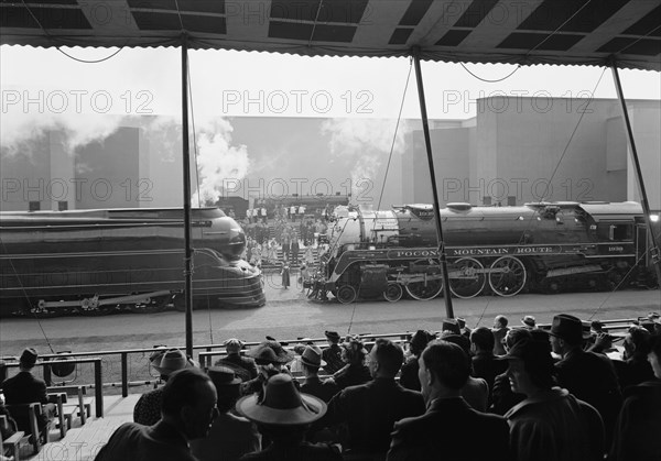 World's Fair, railroad pageant, 1939. Creator: Gottscho-Schleisner, Inc.