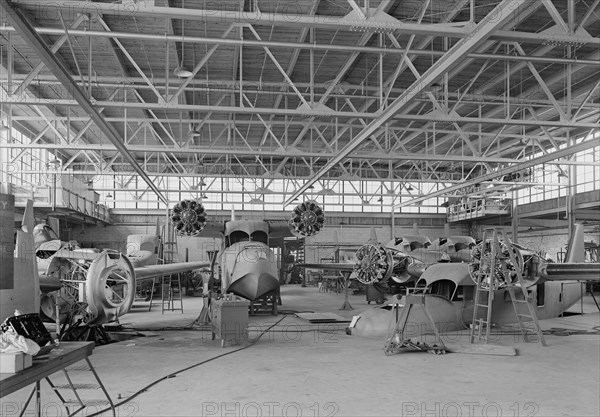 Grumman Aircraft Engineering Corp., Bethpage, Long Island, 1940. Creator: Gottscho-Schleisner, Inc.