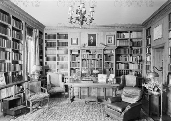 Edwin J. Beinecke, residence in Greenwich, Connecticut, 1942. Creator: Gottscho-Schleisner, Inc.