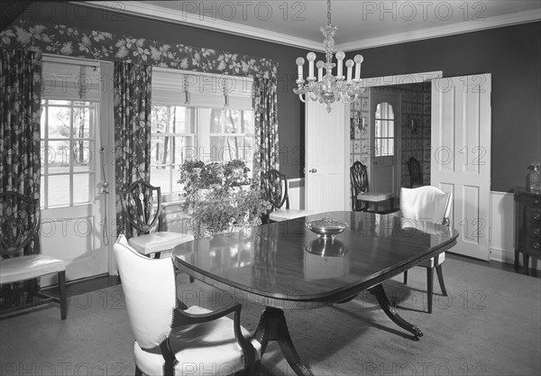 Guido R. Rahr, residence in Manitowoc, Wisconsin, 1945. Creator: Gottscho-Schleisner, Inc.