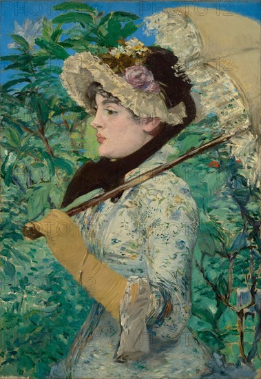 Jeanne (Spring), 1881. Creator: Edouard Manet.