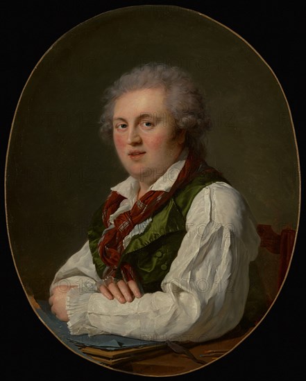 Portrait of Laurent-Nicolas de Joubert, 1787. Creator: Francois-Xavier Fabre.