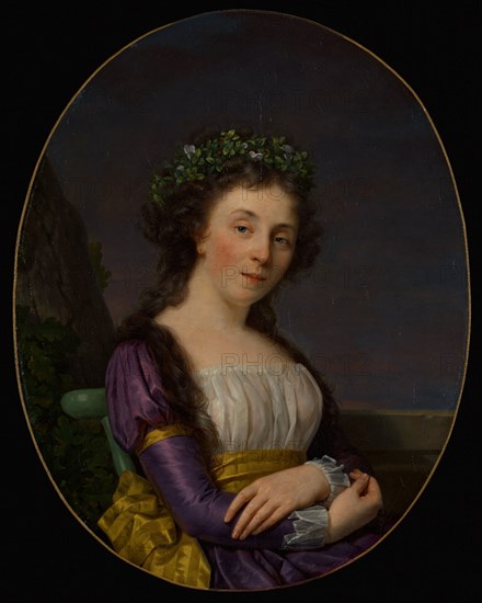 Portrait of Marie-Louise Joubert, neé Poulletier de Perigny, 1787. Creator: Francois-Xavier Fabre.