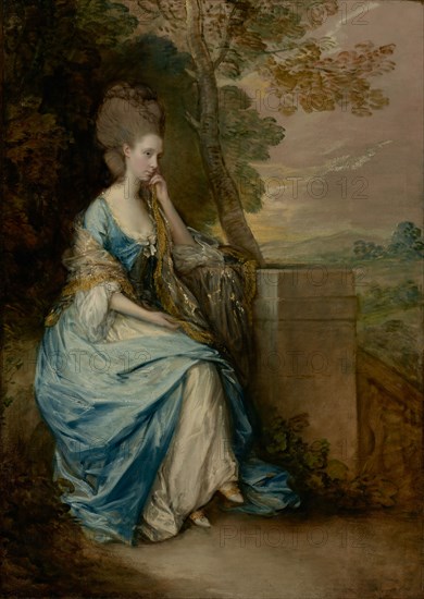 Portrait of Anne, Countess of Chesterfield, 1777-1778. Creator: Thomas Gainsborough.