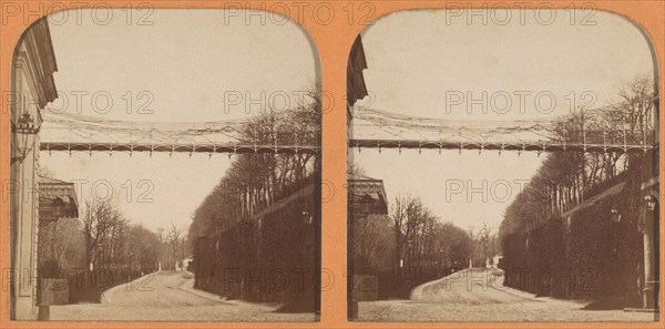 Le Chateau de St. Cloud, Cote du Parc Reserve, 1860s. Creator: A. Hanriot.