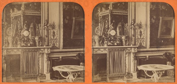 La Chambre de l'Empereur (St. Cloud), 1860s. Creator: A. Hanriot.