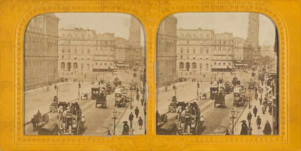 Rue de Rivoli, Paris, 1860s. Creator: Adolphe Block.