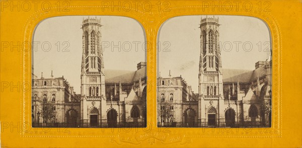 St. germain l'auseerrois, 1860s. Creator: Adolphe Block.