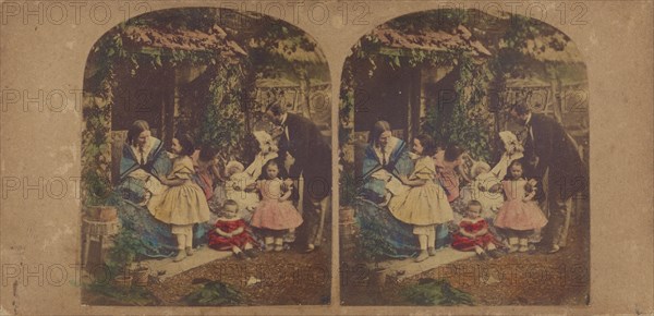 The Happy Homes of England., about 1855. Creator: Alfred Silvester.