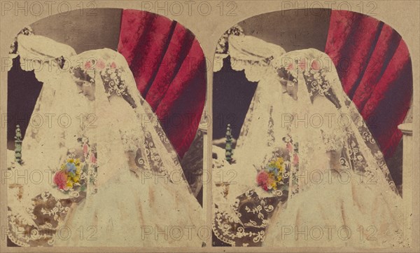 Bride, about 1855. Creator: Alfred Silvester.