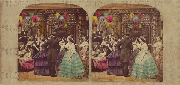 At the Ball., about 1860. Creator: Edward Anthony.