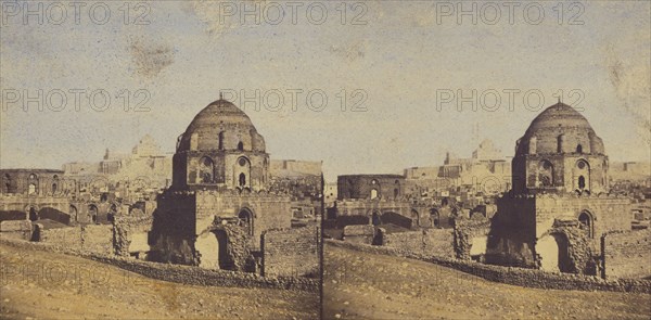 Unidentified mosque, 1856-1857. Creator: Francis Frith.