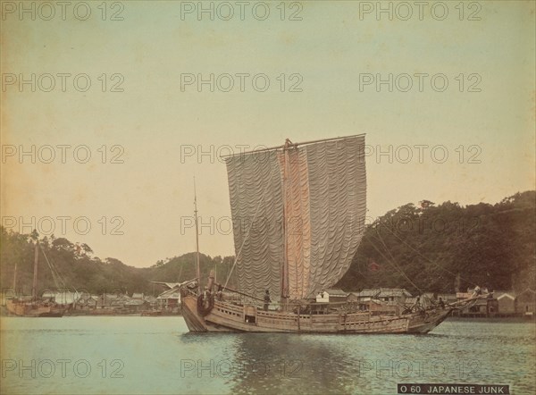 Japanese Junk, 1870s-1890s. Creator: Kusakabe Kimbei.