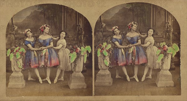 Pets of the Ballet, about 1865. Creator: London Stereoscopic & Photographic Co.