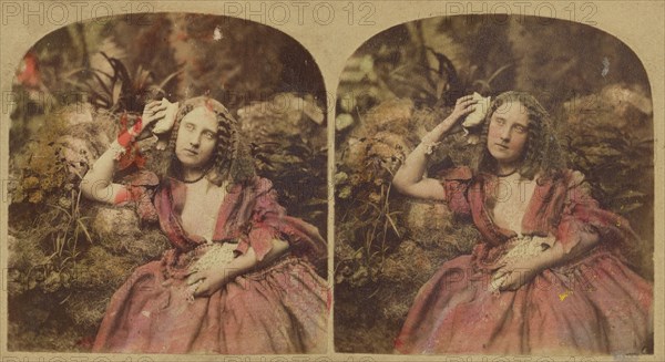 Sea Side Reverie, about 1865. Creator: London Stereoscopic & Photographic Co.