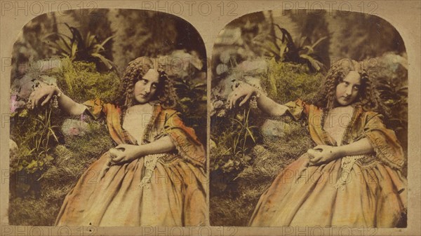 Sea Reverie, about 1868. Creator: London Stereoscopic & Photographic Co.