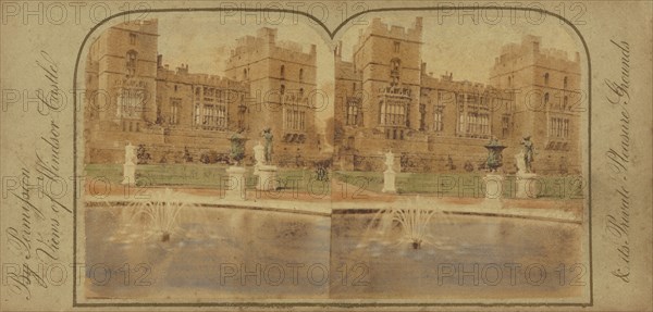 The East Terrace, about 1860. Creator: London Stereoscopic & Photographic Co.