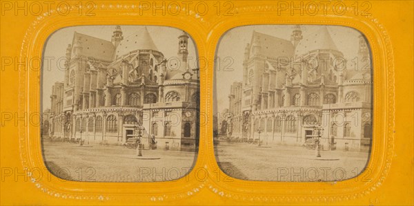 St. Eustache, Paris, 1860s. Creator: E Lamy.