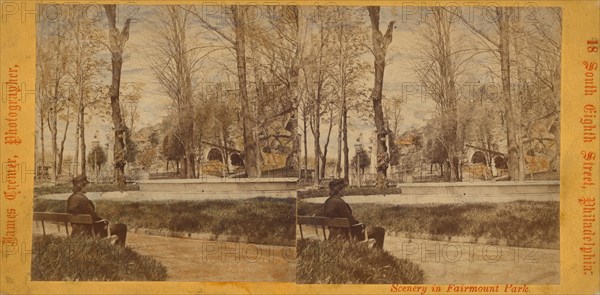 General View of Old Park, Fairmount Park, Philadelphia, Pennsylvania, about 1872. Creator: James Cremer.