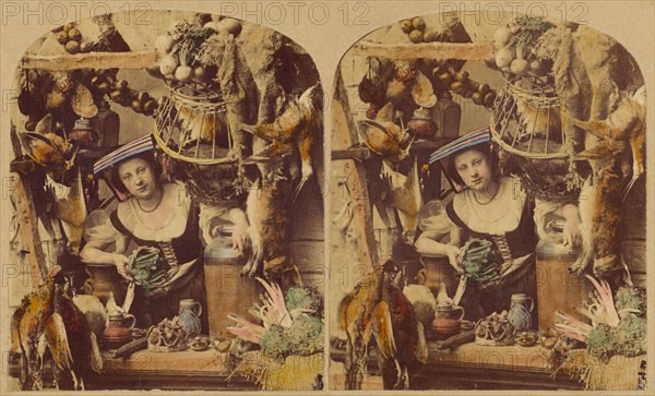 Nice Duck, Sir?, about 1857. Creators: London Stereoscopic & Photographic Co, Joseph John Elliott.