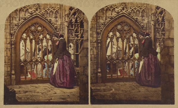 Broken Vows, about 1860. Creator: London Stereoscopic & Photographic Co.