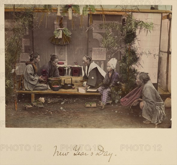 New Year's Day, about 1873-1883. Creator: Shinichi Suzuki I.