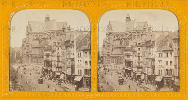 St. Eustache, Paris, about 1860. Creator: Unknown.