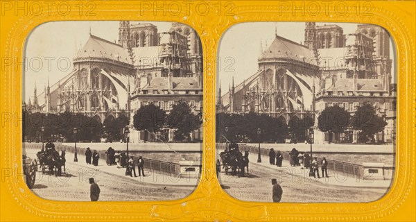 Notre-Dame, about 1860. Creator: Unknown.