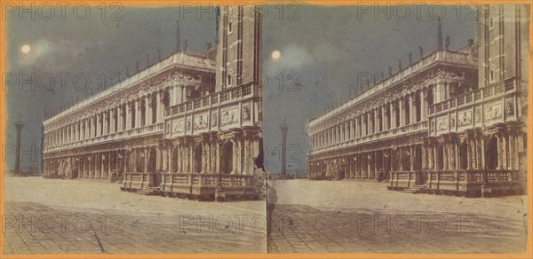 Palazzo Reale/Palace, Venice, about 1865. Creator: Unknown.