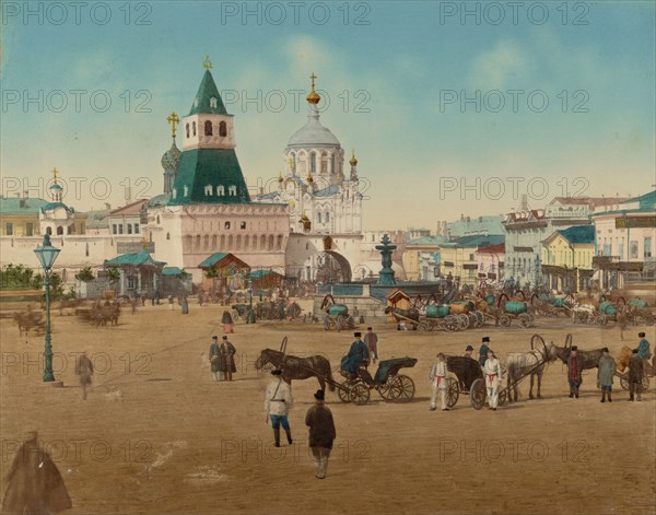 Holy Gate, Kremlin, Moscow, about 1860-1880. Creator: Unknown.