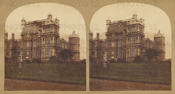 Wollaton Hall, Near Nottingham. The Seat of The Right Honourable Lord Middleton, about 1860. Creator: W. Woodward.