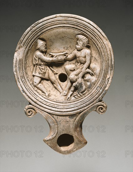 Lamp, 1st-4th century A.D. Creator: Unknown.