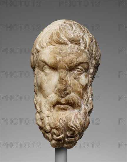 Portrait of Epikouros, about A.D. 100. Creator: Unknown.