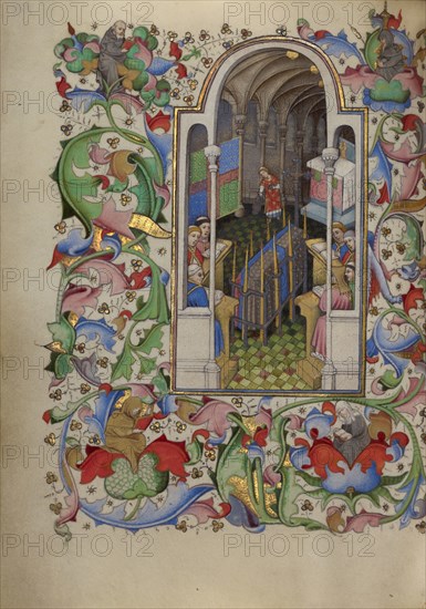 Office of the Dead; Book of Hours, about 1450-1455. Creator: Master of Guillebert de Mets.