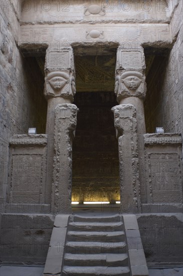 Hathor Temple, Dendera, Egypt, 2003.  Creator: LTL.