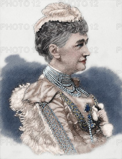 Louise of Hesse-Kassel, 1889. Creator: Unknown.