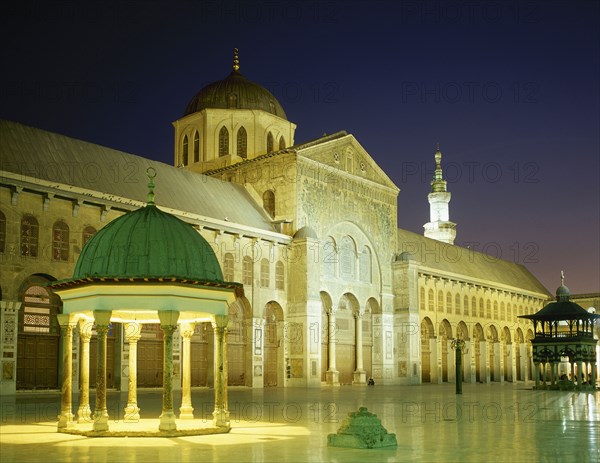 Umayyad Mosque or Great Mosque of Damascus, Syria, 2001. Creator: LTL.