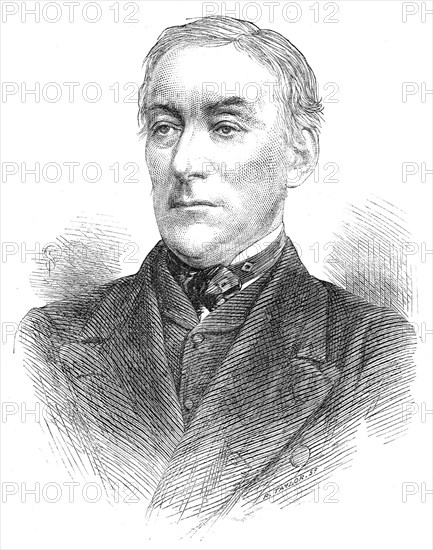 The Right Hon. W. Monsell, M.P., Postmaster-General, 1871. Creator: Unknown.