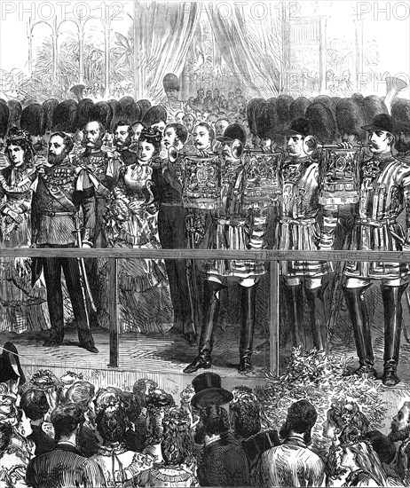 Opening of the International Exhibition, South Kensington, 1871. Creator: Unknown.