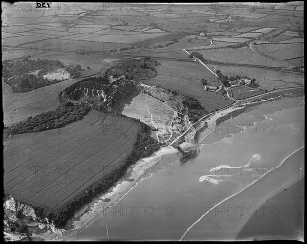 Plumpton Limestone Quarries, Ulverston, Cumbria, c1930s. Creator: Arthur William Hobart.