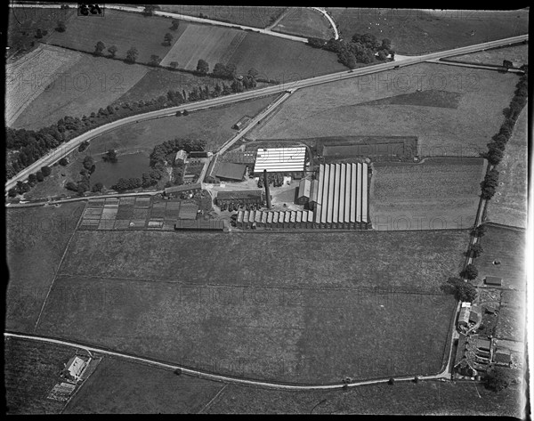 The Park Woollen Mills, Rawdon, West Yorkshire, c1930s. Creator: Arthur William Hobart.